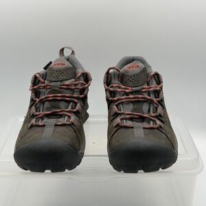 Keen Waterproof Low Trail Shoes Womens Size 6.5 Brown Leather Hiking 1022815